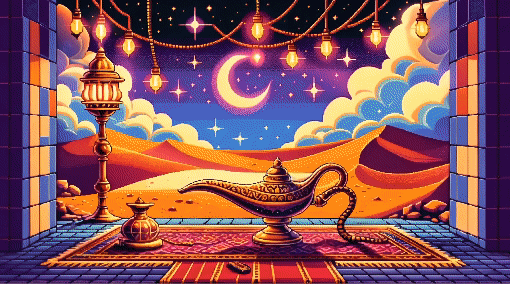 La lampara de Aladino 